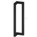 Ver imagem 4 de Pé de Mesa de Jantar Industrial 17,5x17,5x74cm Aço Carbono Preto Ambiente Interno Evidence