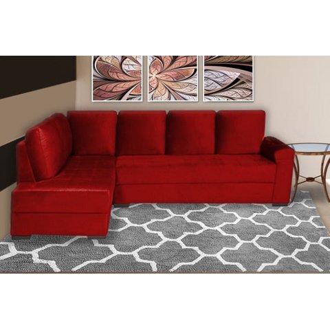San diego 270x 220mt Sued Linho Vermelho