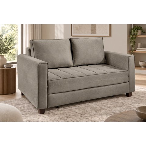 Sofá Cama Casal 150 cm Veludo Fusion Yescasa
