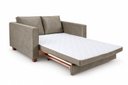 Ver imagem 2 de Sofá Cama Casal 150 cm Veludo Fusion Yescasa