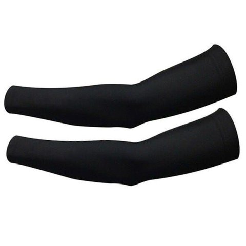 Manguito Ciclismo Moto Verão Liso Damatta Preto - Gg
