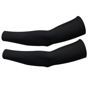 Manguito Ciclismo Moto Verão Liso Damatta Preto - GG