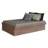 Cama Casal Box Baú para Colchão 188x138cm Multimóveis CR40083 Montana - 1