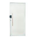 Ver imagem 3 de Porta Pivotante de Alumínio Branco com Puxador com Fechadura Digital Linha Roma/Esquerda/ 210 x 100