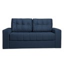 Ver imagem 5 de Sofá Cama de Casal em Linho 182cm com Assento Matelassê Murilo