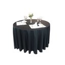 Ver imagem 1 de Toalha Redonda 3,00 Rafia Preto