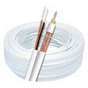 Ver imagem 1 de Kit 50mt Cabo Camera 4mm Bipolar 2x26awg Megatron