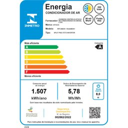 Ar Condicionado Piso Teto Inverter Hitachi AirCore 36.000 Btus Quente e Frio 220v - 5