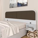 Ver imagem 2 de Cabeceira Suspensa Casal Amsterdã - Móveis Arapongas