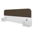 Ver imagem 1 de Cabeceira Suspensa Casal Amsterdã - Móveis Arapongas