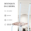 Ver mais imagens de Kit 4 Cadeiras Tubular 95x37x40 Cm Dany