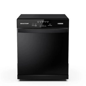 Compre Lava-louças Brastemp 8s Preto Blf08ae e Ganhe Detergente para Lava-louças Finish