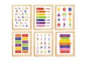 Ver imagem 1 de Kit Quadro Alfabeto & Números & Cores Decorativo Quarto Criança Enxoval Bebê Educativo