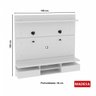 Painel para TV até 55 Polegadas 2 Portas 180cm Moscou Madesa - 3