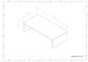 Ver imagem 6 de Cabideiro Suspenso, em Mdf Branco 15mm,com Haste de Metal.