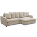 Ver imagem 5 de Sofá Retrátil para Sala Living 3 Lugares 230cm Lake F04 Linho Bege - Lyam Decor