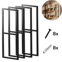 Ver imagem 2 de 4 Suporte Prateleira Suspensa 20cm Industrial Parede Teto
