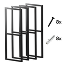 Ver imagem 3 de 4 Suporte Prateleira Suspensa 20cm Industrial Parede Teto
