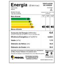 Ver imagem 2 de Ventilador De Parede Gold 50 cm Bivolt Aço Preto 200 W