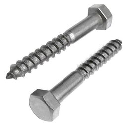 PARAFUSO SEXTAVADO ROSCA SOBERBA M 5 X 40 INOX - 100 Pçs - 2 PARAFUSO SEXTAVADO ROSCA SOBERBA M 5 X 40 INOX - 100 Pçs - 2
