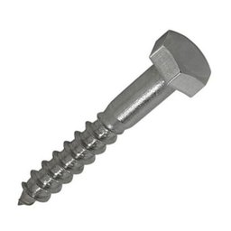 PARAFUSO SEXTAVADO ROSCA SOBERBA M 6 X 35 INOX - 80 Pçs - 1