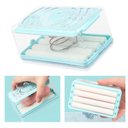 Ver imagem 1 de Escova Dispenser Multifunçao 2X1 Saboneteira Limpeza Faz Espuma Lava Esfrega Conserva Barra Sabao