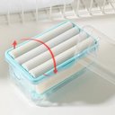 Ver mais imagens de Escova Dispenser Multifunçao 2X1 Saboneteira Limpeza Faz Espuma Lava Esfrega Conserva Barra Sabao