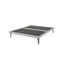 Ver imagem 1 de Base Box Cama Japonesa Toquio Queen Linho Cinza - Cor: Cinza