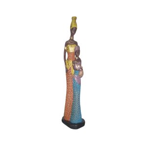 Escultura Africanas Telada Decoração Casa Enfeite