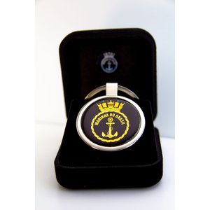 Chaveiro Profissão Marinha do Brasil Dourado