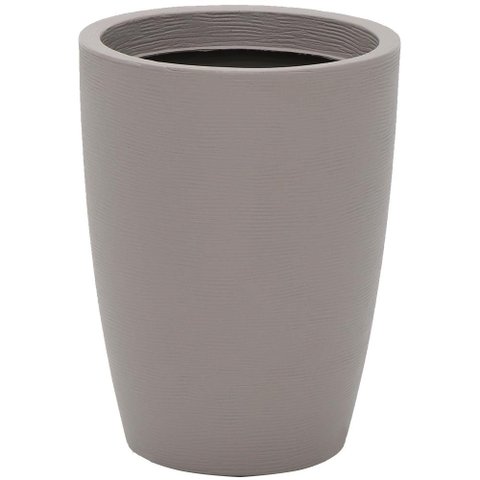 Vaso Plastico para Flores Tramontina Thai 48cm Concreto 92794210