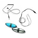 Ver imagem 1 de Sensor Hand Grip e Conector Kit Completo de Bicicleta Spinning Ergometrica Esteira Academia Treino F