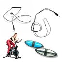 Ver imagem 3 de Sensor Hand Grip e Conector Kit Completo de Bicicleta Spinning Ergometrica Esteira Academia Treino F