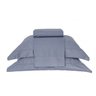 Jogo de Cama Queen Damask Stripes Buddemeyer - Azul - 1