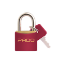 Ver imagem 1 de Cadeado Pado Cores Sm Lt 40mm Capa - Vermelho