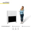 Ver imagem 3 de Cabeceira Cama Box Solteiro Luna 90Cm Corano Branco - Abmaza