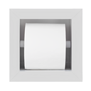 Ver imagem 2 de Porta Papel Higiênico Porcelanato Branco