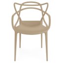 Ver imagem 5 de Cadeira Descanso Polipropileno Leitura Sala de Estar:nude