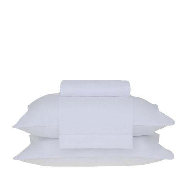 Jogo de Cama Queen Basic Percalle 180 Fios Buddemeyer - Branco