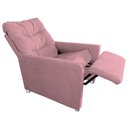 Ver imagem 1 de Poltrona Reclinavel Do Papai e Mamãe Italia Rosa
