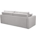 Ver imagem 6 de Sofá 3 Lugares Retrátil Reclinável 250cm Bering F04 Linho Impermeável Cinza Claro - Lyam Decor
