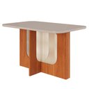 Ver imagem 7 de Conjunto de Mesa de Jantar Tampo de Vidro Off White Louise 1,30 com e 4 Cadeiras Juliana Cinamomo/
