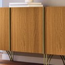 Ver imagem 6 de Balcão Aparador Buffet Saluti Off White/cinamomo - Hb Móveis