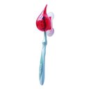 Ver imagem 2 de Kit 5 Suporte Organizador Dispenser Porta Escova de Dente:vermelho