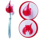 Ver imagem 1 de Kit 5 Suporte Organizador Dispenser Porta Escova de Dente:vermelho