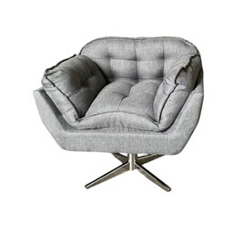 Poltrona Diamond Luxo Linho Cru - In9 Decor - 1