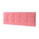 Ver imagem 1 de Cabeceira Painel Solteiro 0,90m Roma Suede Rosa