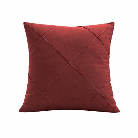 Capa de Almofada Suede Aveludada, 45x45cm - Dupla Face