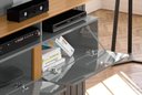 Ver imagem 2 de Painel Vega P/ Tvs até 55'' C/ Gaveteiros e Prateleiras Suporte para Itens - Cinza Perolizado/