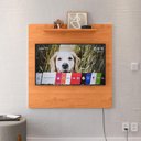 Ver imagem 2 de Painel Star Tv 32" Prateleira Superior Inferior 90x90 Decoração Sala Estar Quarto Recepção Cinamomo